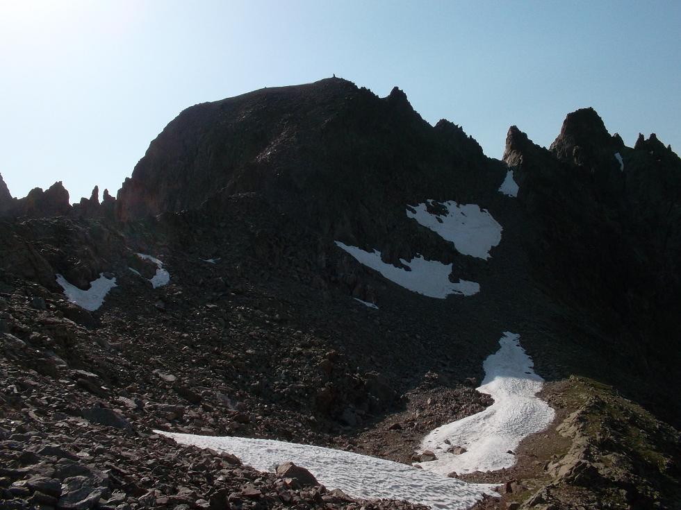 Testa dell'Ubac dal passo della Lausa