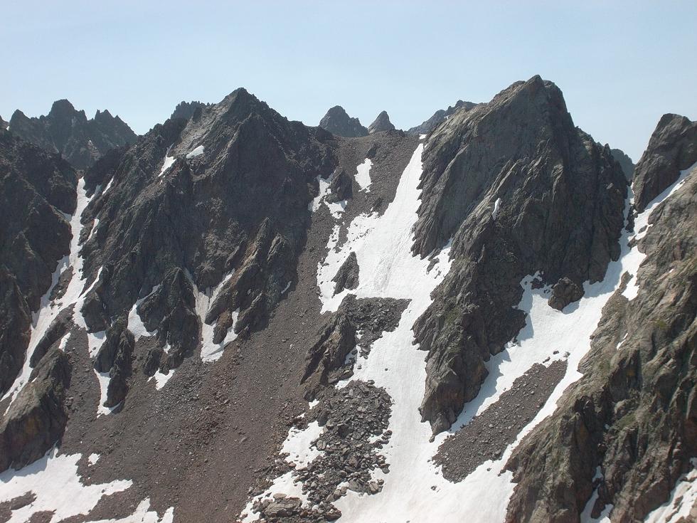 Passo della Lausa dal Passo di Vens